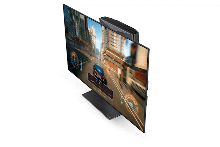 Tela curvada que pode “endireitar”: LG lança a primeira TV/monitor OLED dobrável de 42 polegadas do mundo
